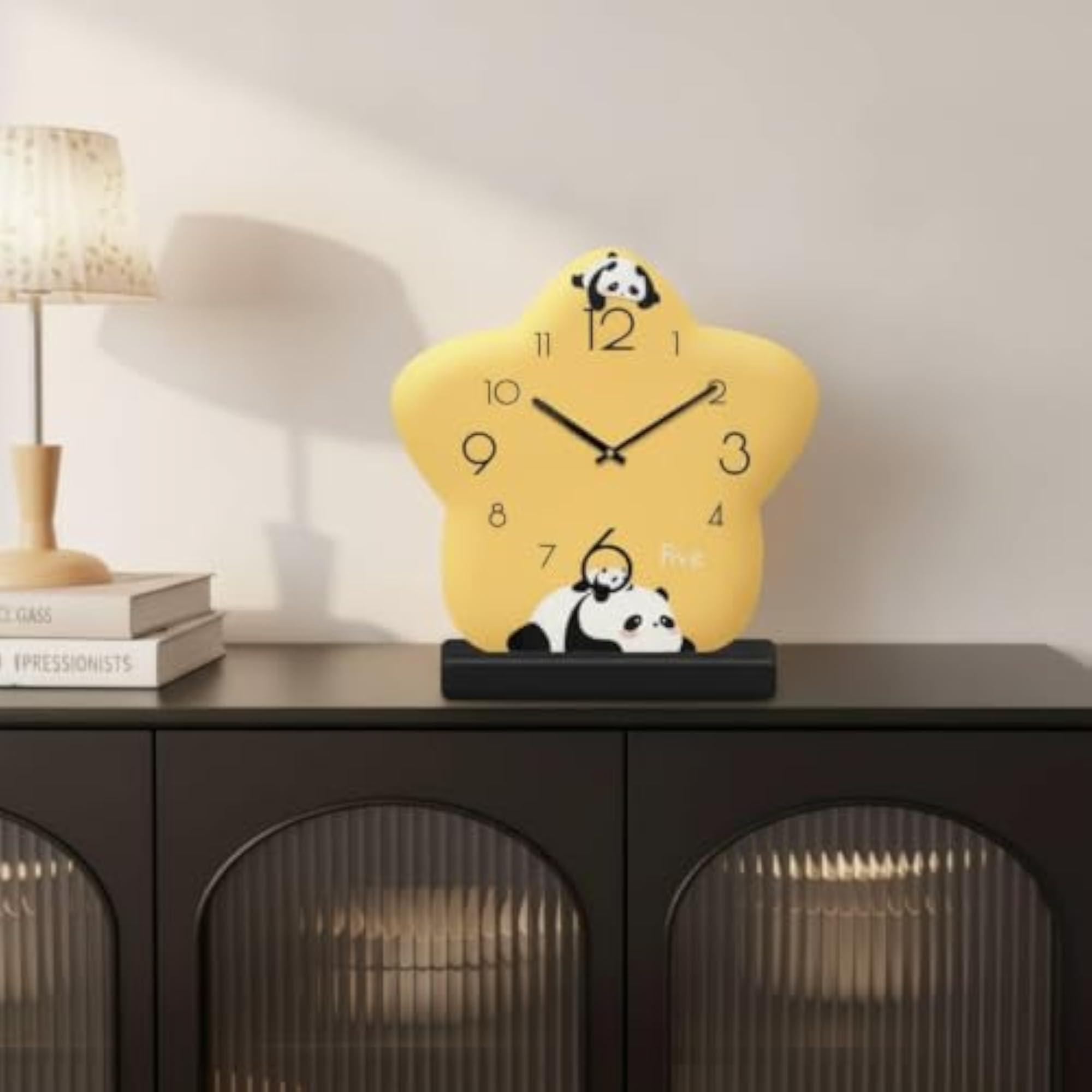 Analog Clock with Rectangular Base